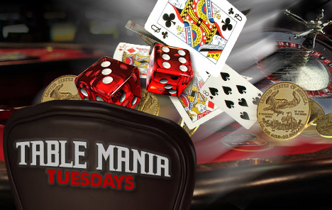 Tuesday Table Games Casino Bonus at Bovada